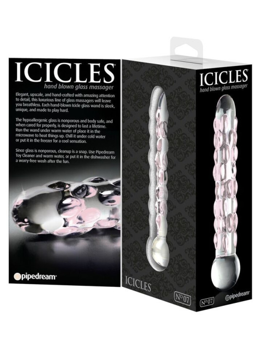ICICLES - N. 07 MASSAGEADOR DE VIDRO