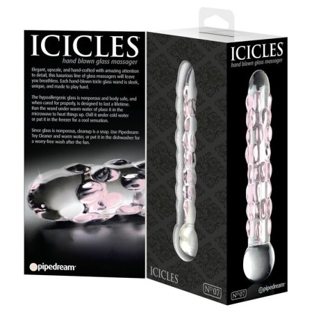 ICICLES - N. 07 MASSAGEADOR DE VIDRO
