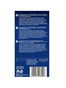 CONTROL - ADAPTA NATURE PRESERVATIVOS 6 UNIDADES
