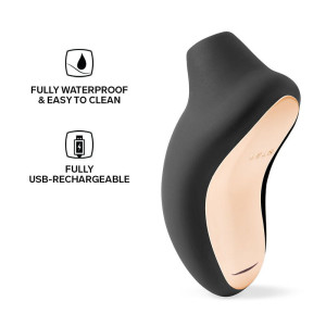 LELO - ESTIMULADOR DE CLITÓRIS SONA 2 CRUISE PRETO