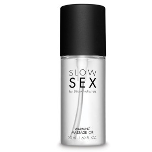 BIJOUX INDISCRETS - ÃLEO DE MASSAGEM SLOW SEX COM EFEITO DE CALOR 50 ML