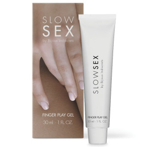 BIJOUX INDISCRETS - GEL DE MASSAGEM SLOW SEX COM APLICADOR DE DEDOS 30 ML