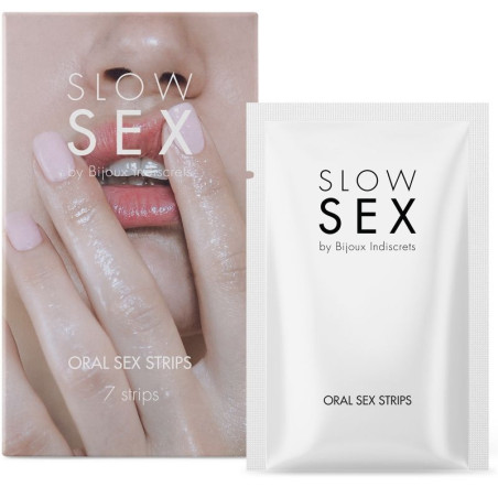 BIJOUX INDISCRETS - TIRAS DE SEXO ORAL LENTO