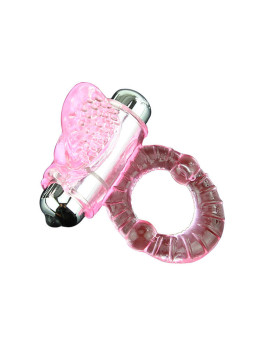 BAILE - SWEET ABS 10 RITMOS ANEL VIBRADOR ROSA ANEL PARA O PÊNIS