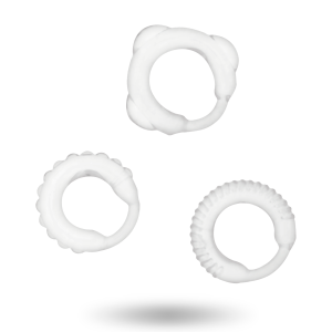 ADDICTED TOYS - C-RING SET CLARO