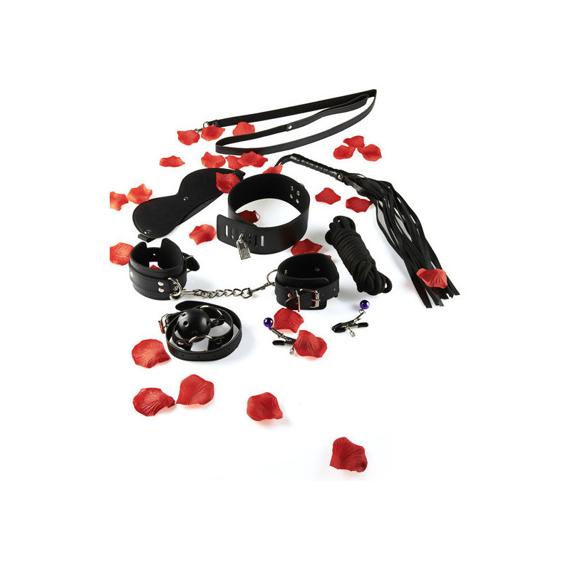 TOYJOY - INCRÍVEL KIT DE BRINQUEDOS SEXUAIS DE BONDAGE