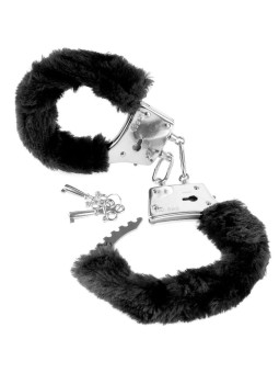 FETISH FANTASY SERIES - FURRY CUFFS PRETO