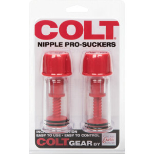 CALEXOTICS - VENTOSAS DE SUCÇÃO DE MAMILOS COLT RED