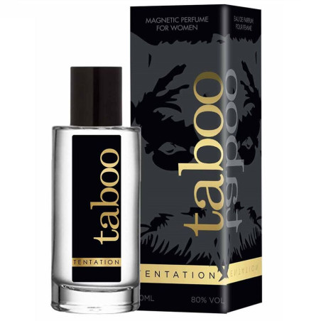 RUF - TABOO TENTATION PERFUME COM FEROMONAS PARA ELA 50 ML
