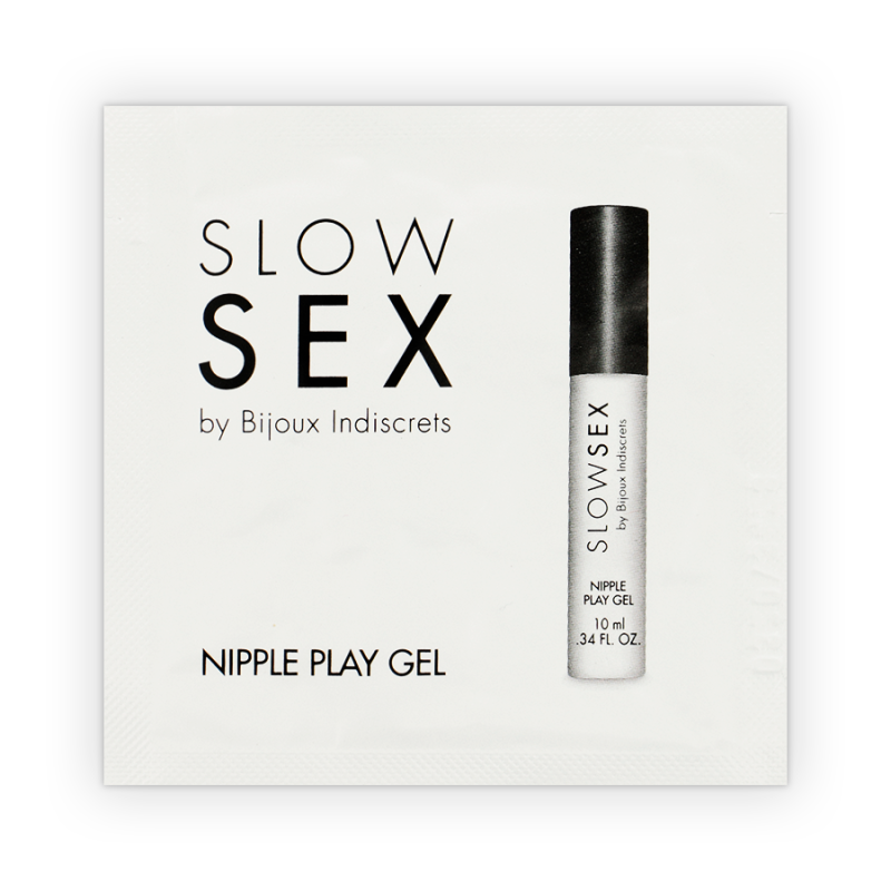 BIJOUX INDISCRETS - SLOW SEX NIPPLE GEL ESTIMULANTE NIPPLE PLAY GEL DE DOSE ÃNICA 6 ML