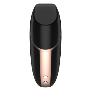 SATISFYER - ESTIMULADOR E VIBRADOR LOVE TRIANGLE PRETO