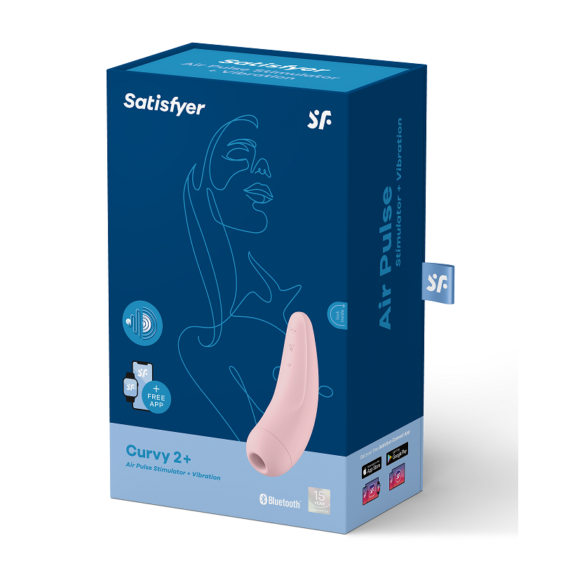 SATISFYER - CURVY 2 + ROSA