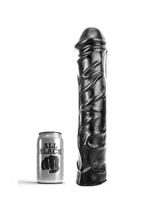 ALL BLACK - DILDO GIGANTE SOFT FISTING 32 CM
