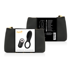 COQUETTE CHIC DESIRE - COCK RING CONTROLE REMOTO RECARREGVEL PRETO/ OU