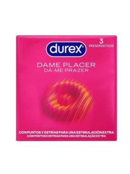 DUREX - PLACADOR DAME 3 UNIDADES