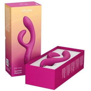 WE-VIBE - NOVA 2 FLEXIBLE RABBIT VIBRATOR WITH 10 VIBRATION MODES AND 