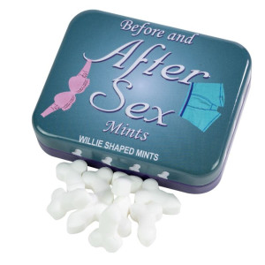 SPENCER & FLEETWOOD - FORMA DE PÊNIS MINT CANDY PARA ANTES E DEPOIS DO