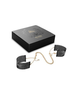 BIJOUX INDISCRETS - DÃSIR MÃTALLIQUE ALGEMAS DE MALHA DE METAL PRETO