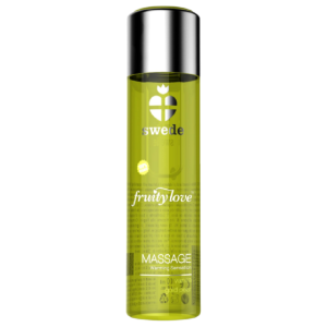 SWEDE - FRUITY LOVE WARMING EFFECT MASSAGE OIL VANILLA AND GOLD PEAR 1