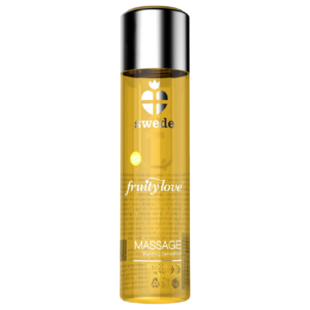 SWEDE - FRUITY LOVE WARMING EFFECT MASSAGE OIL TROPICAL FRUITY WITH HO