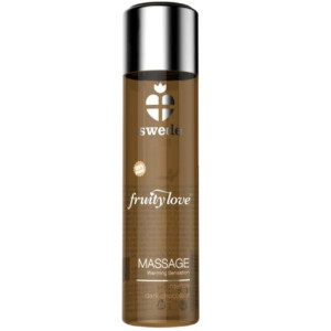 SWEDE - FRUITY LOVE WARMING EFFECT MASSAGE OIL INTENSE DARK CHOCOLATE 