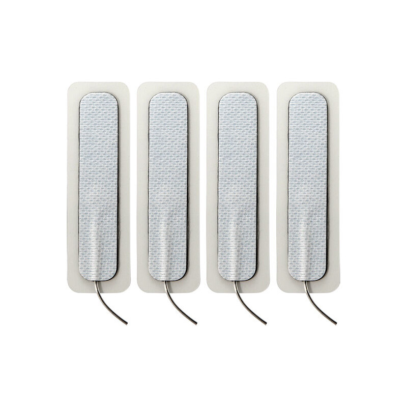 ELECTRASTIM - 4 X LONG SELF ADHESIVE PADS 1.5 CM X 7.5 CM