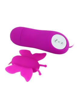 BAILE - LOVE EGGS BUTTERFLY ESTIMULADOR DE CLITÓRIS 12 VELOCIDADES LILAC CONTROLE REMOTO