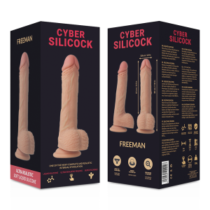 CYBER SILICOCK - FREEMAN ULTRA REALISTIC SOFT LIQUID SILICONE 20 CM -O