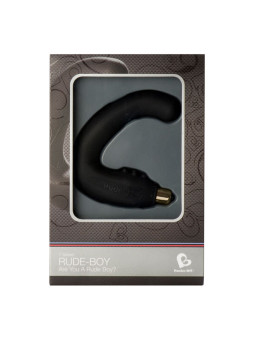 ROCKS-OFF - RUDE-BOY MASCULINO G-SPOT MASSAGER 7 V PRETO