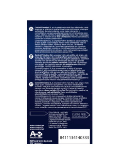 CONTROL - PRESERVATIVOS FINISSIMO XL 12 UNIDADES