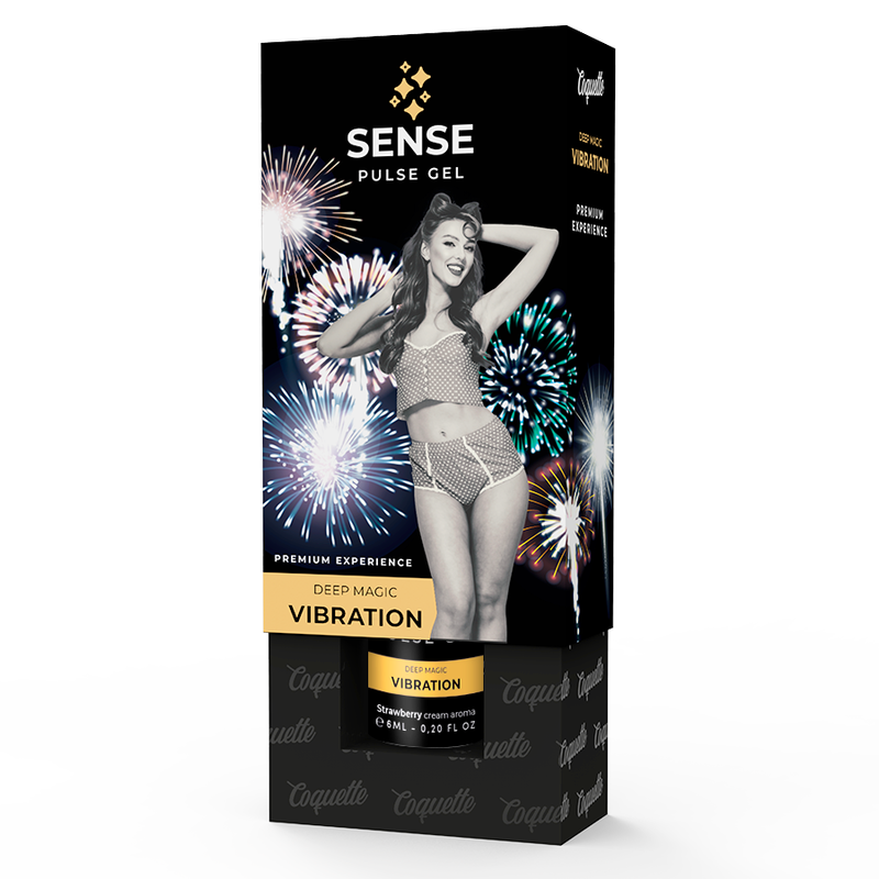 COQUETTE CHIC DESIRE - PULSE GEL STRAWBERRY MAGIC VIBRATION PREMIUM 6M