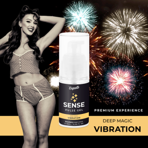 COQUETTE CHIC DESIRE - PULSE GEL STRAWBERRY MAGIC VIBRATION PREMIUM 15