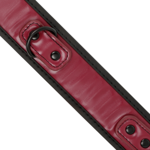 FETISH SUBMISSIVE DARK ROOM - COLAR DE CORRENTE COM FORRO DE NEOPRENE
