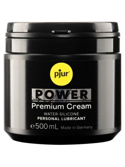 PJUR - POWER PREMIUM CREME LUBRIFICANTE PESSOAL 500 ML