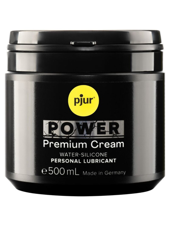 PJUR - POWER PREMIUM CREME LUBRIFICANTE PESSOAL 500 ML
