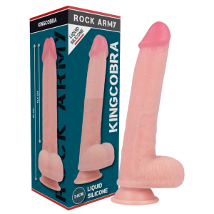 ROCKARMY - ARN S + LIQUID SILICONE DILDO PREMIUM KINGCOBRA 24 CM -O- 4