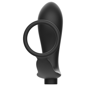 ADDICTED TOYS - ANEL DE PÊNIS COM CONTROLE REMOTO PLUG ANAL PRETO RECA