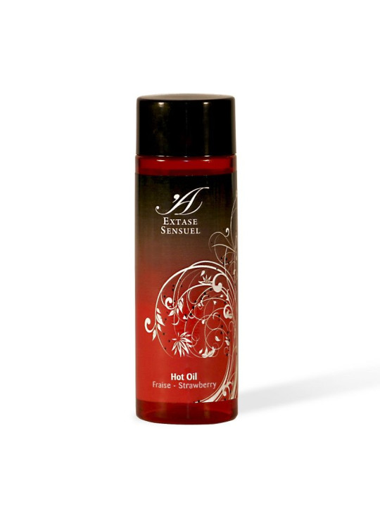 EXTASE SENSUAL - ÓLEO ESTIMULANTE DE CALOR DE MORANGO 100 ML