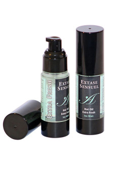 EXTASE SENSUAL - ÓLEO DE MASSAGEM COM EFEITO GELO EXTRA FRESCO 30 ML