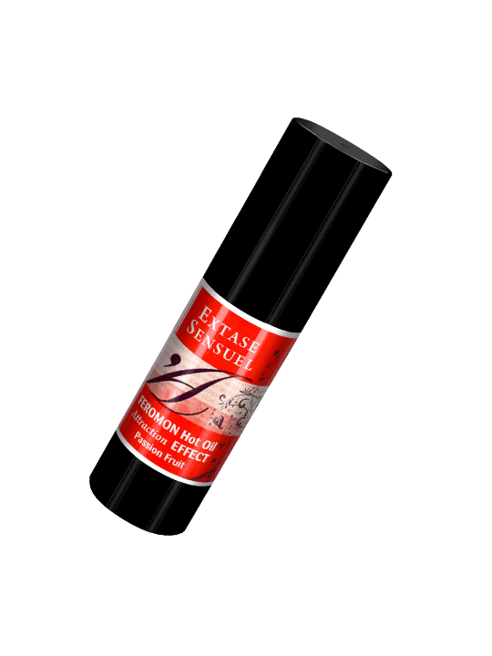 EXTASE SENSUAL - ÓLEO DE MASSAGEM DE EFEITO CALOR COM FEROMÔNIOS DE MARACUJ 30 ML