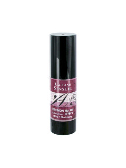 EXTASE SENSUAL - ÓLEO DE MASSAGEM EFEITO DE AQUECIMENTO COM FEROMÔNIOS DE BLACKBERRY 30 ML