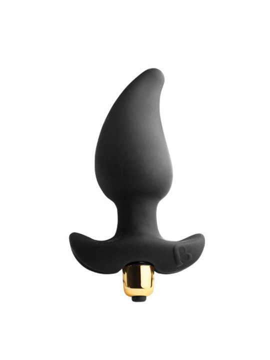 ROCKS-OFF - ESTIMULADOR BUTT QUIVER P-POINT 7 VELOCIDADES PRETO