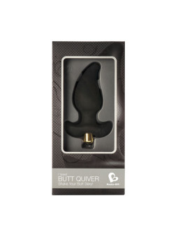 ROCKS-OFF - ESTIMULADOR BUTT QUIVER P-POINT 7 VELOCIDADES PRETO