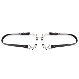 OHMAMA FETISH - CLITORIS CLAMPS WITH LEG STRAPS
