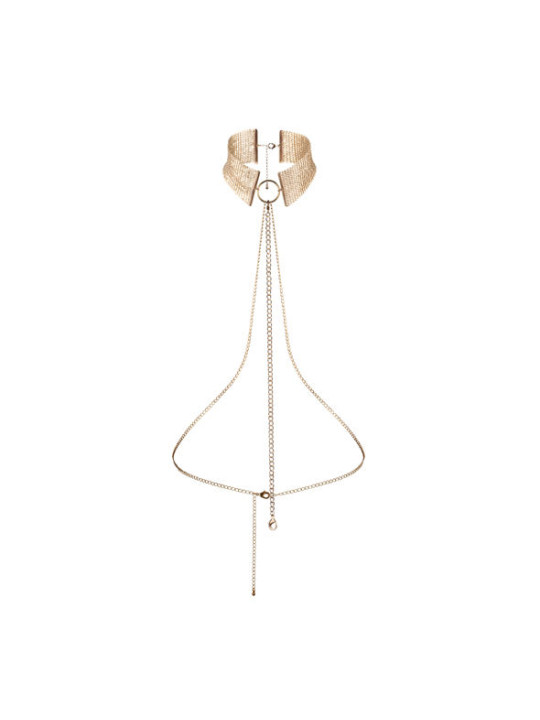 BIJOUX INDISCRETS - DÃSIR MÃTALLIQUE COLAR METLICO DOURADO