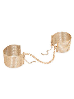 BIJOUX INDISCRETS - DÃSIR MÃTALLIQUE ALGEMAS DE MALHA DE METAL DOURADO