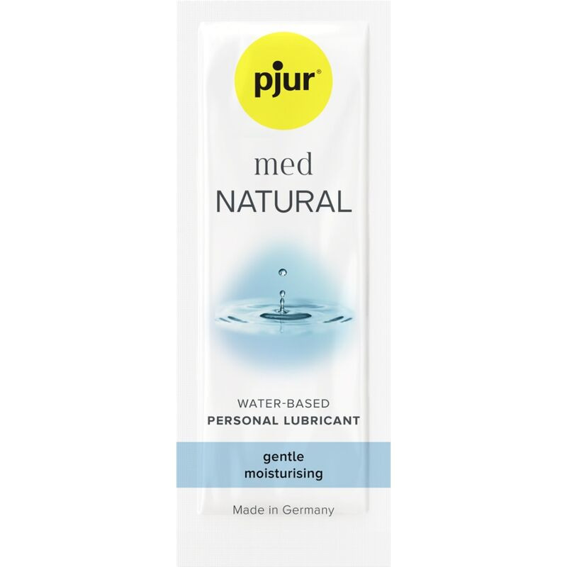 PJUR - LUBRIFICANTE  BASE DE GUA NATURAL MED 2 ML