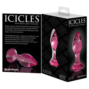 ICICLES - PLUG ANAL DE VIDRO N. 79