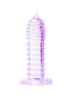BAILE - BAINHA PARA PÉNIS COM PONTOS ESTIMULANTES ROXO 14 CM