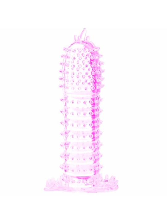 BAILE - BAINHA PARA PÉNIS COM PONTOS ESTIMULANTES ROSA 14 CM